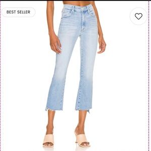 New MOTHER The Insider Crop Step Fray Limited Edition
